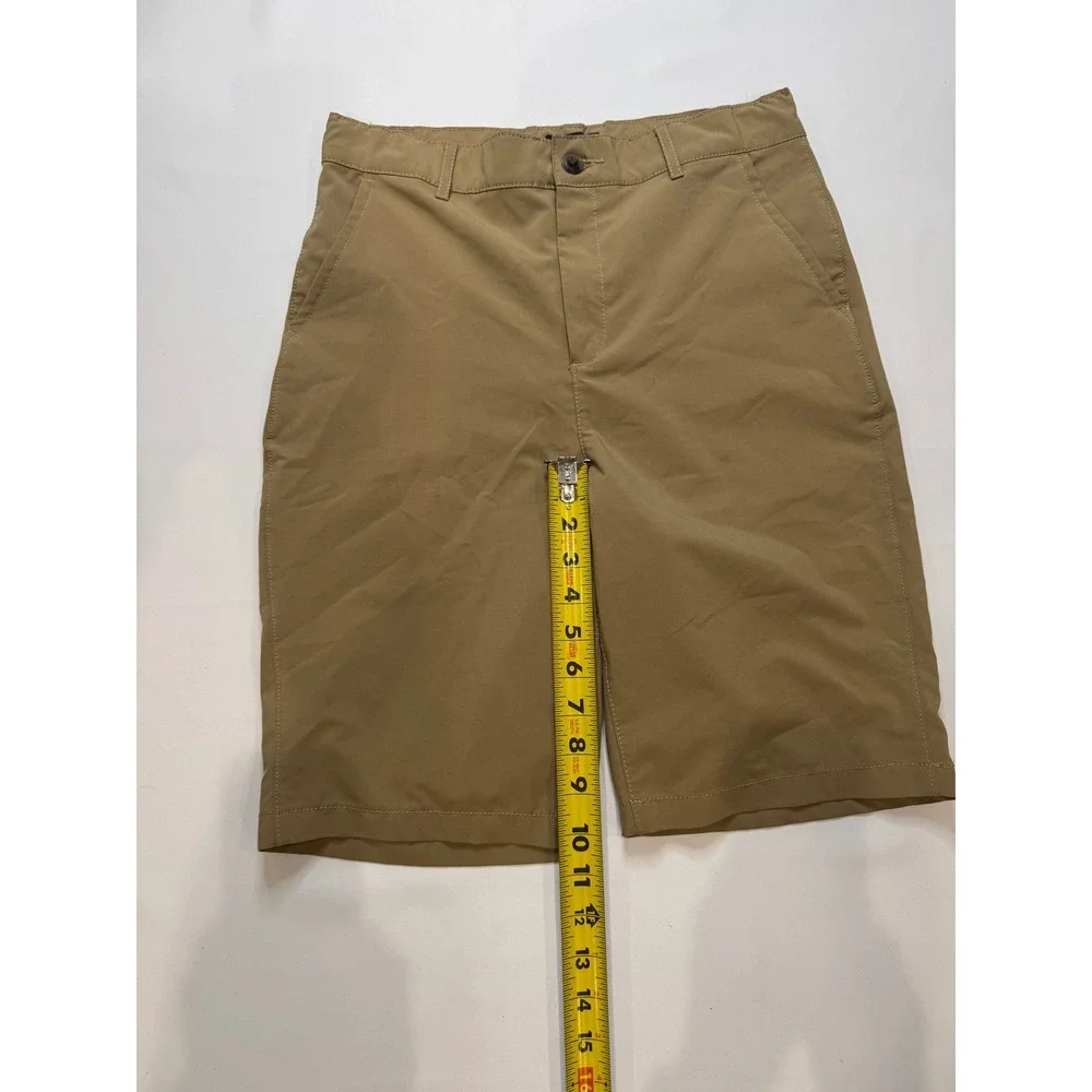 The Children's Place Weatherproof Vintage Boys Shorts Size 16 14/16 Tan Good 2pk
